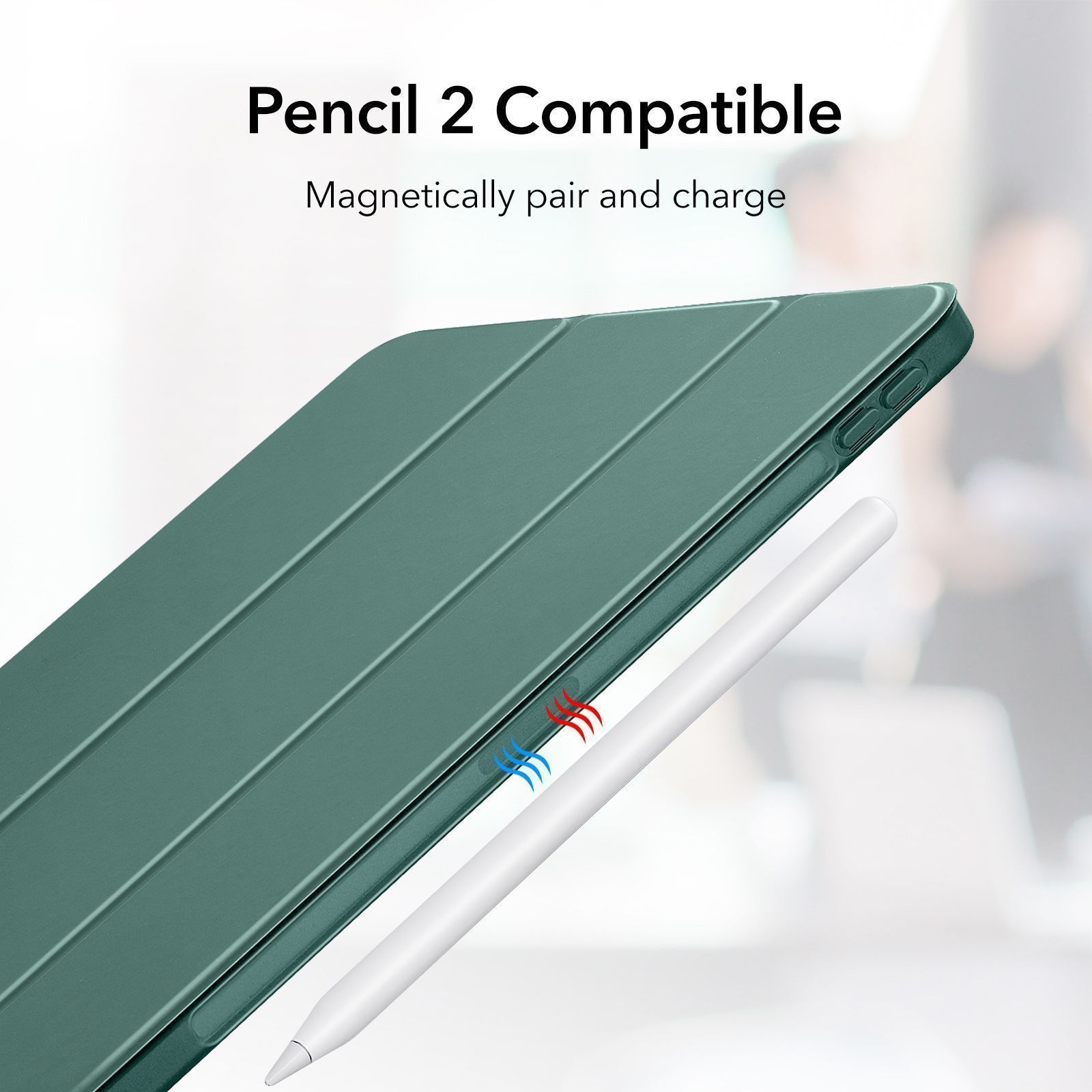 Θήκη ESR Rebound Slim Series Forest Green iPad Pro 12,9 2021/2022 ΘΗΚΕΣ ESR Θήκη ESR Rebound Slim Series Forest Green iPad Pro 12,9 2021/2022 - Image 3