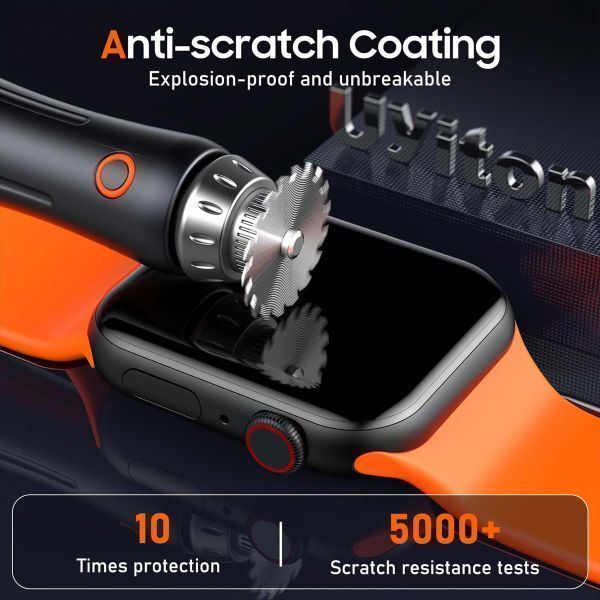 WiWU 3D Full Cover Tempered Glass Apple Watch 49mm (With Installation Kit) APPLE WATCH WIWU WiWU 3D Full Cover Tempered Glass Apple Watch 49mm (With Installation Kit) - Image 5