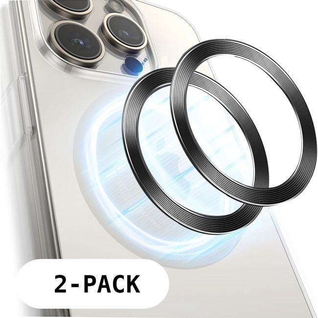 Siipro MagSafe Ring Black (2 Pack) MAGSAFE GADGETS SIIPRO Siipro MagSafe Ring Black (2 Pack)