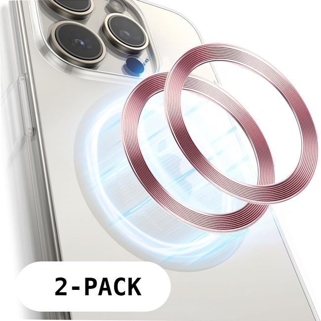Siipro MagSafe Ring Rose Gold (2 Pack) MAGSAFE GADGETS SIIPRO Siipro MagSafe Ring Rose Gold (2 Pack)