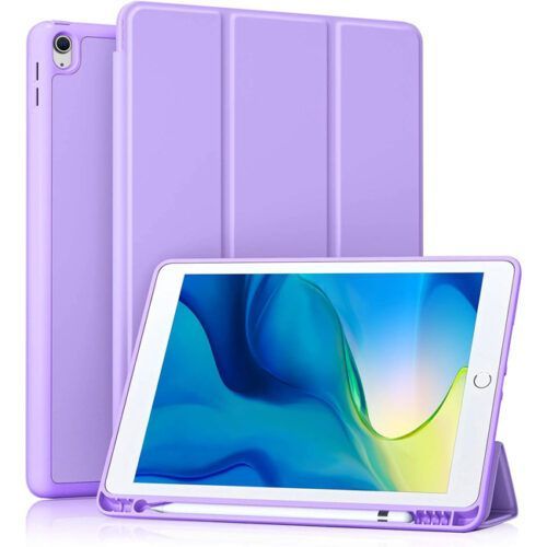 OEM Soft TPU Flexible Pencil Holder Case Light Purple iPad Air / Air 2 ΘΗΚΕΣ Orso OEM Soft TPU Flexible Pencil Holder Case Light Purple iPad Air / Air 2