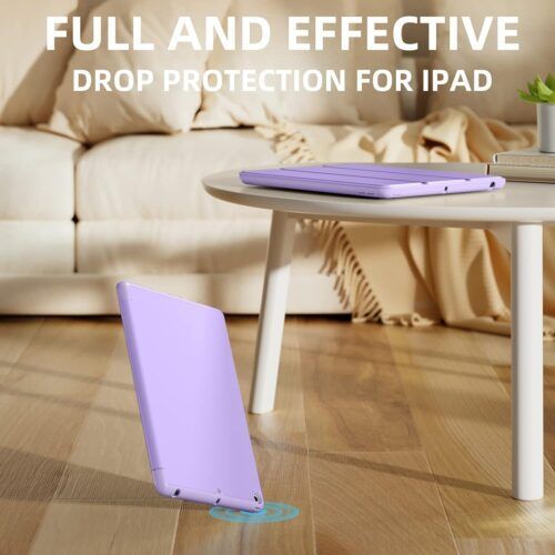 Alternative view of OEM Soft TPU Flexible Pencil Holder Case Light Purple iPad Air / Air 2