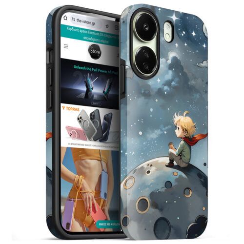 Θήκη Orso Hybrid Print Little Prince Xiaomi Redmi 13C 4G ΘΗΚΕΣ Orso Θήκη Orso Hybrid Print Little Prince Xiaomi Redmi 13C 4G