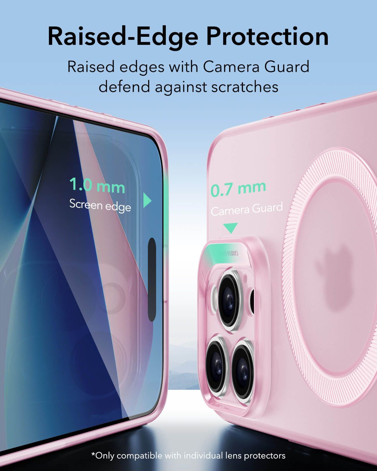 Θήκη ESR Zero HaloLock MagSafe Frosted Pink iPhone 16 Pro Max ΘΗΚΕΣ ESR Θήκη ESR Zero HaloLock MagSafe Frosted Pink iPhone 16 Pro Max - Image 5