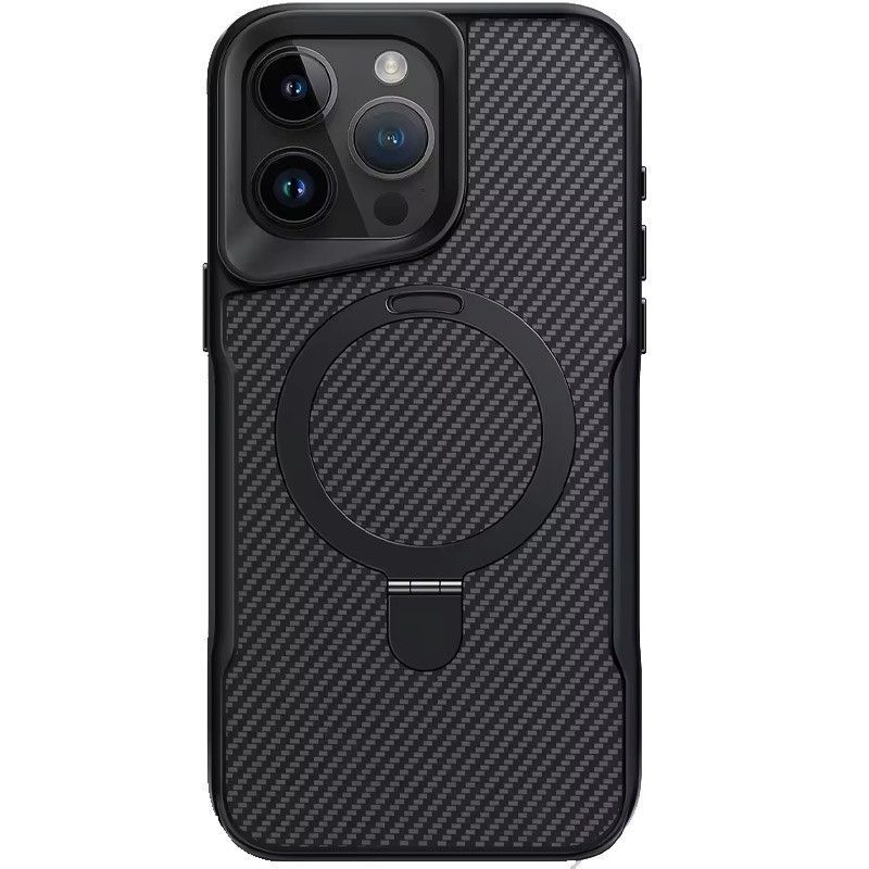 Θήκη Orso Ostand Hybrid Carbon MagSafe Black iPhone 13/14 ΘΗΚΕΣ Orso Θήκη Orso Ostand Hybrid Carbon MagSafe Black iPhone 13/14 - Image 6