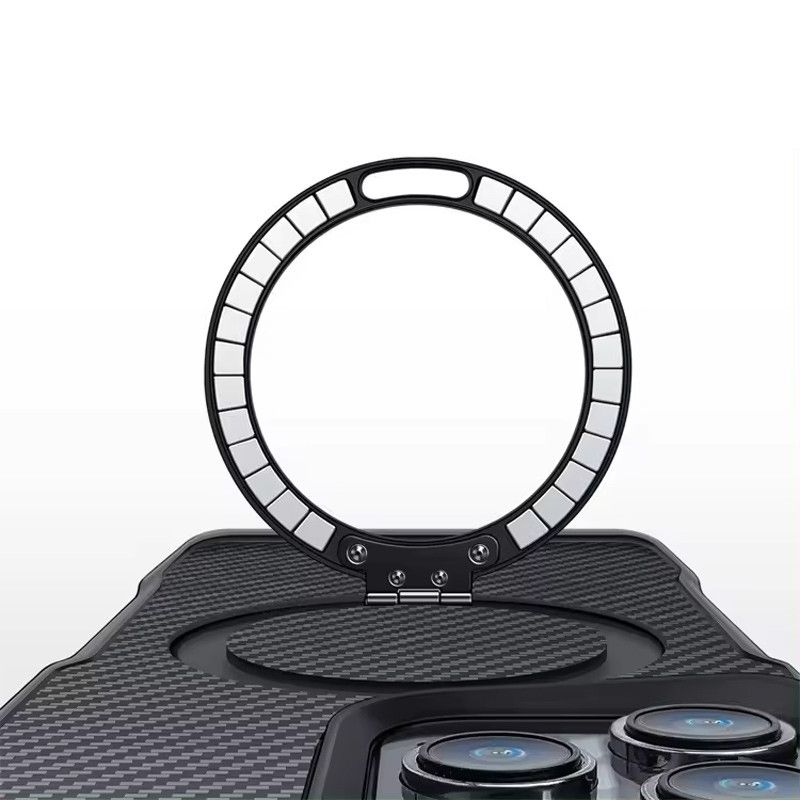 Θήκη Orso Ostand Hybrid Carbon MagSafe Black iPhone 13/14 ΘΗΚΕΣ Orso Θήκη Orso Ostand Hybrid Carbon MagSafe Black iPhone 13/14 - Image 3