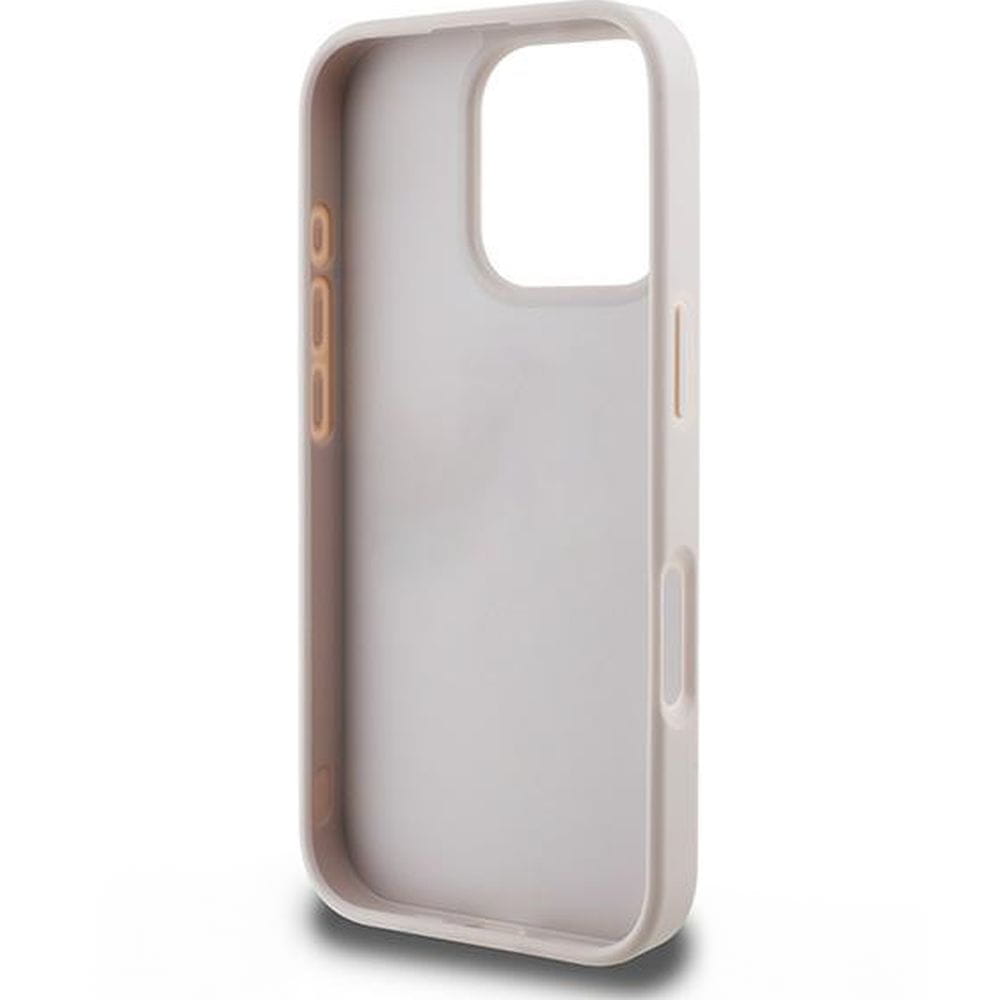 Θήκη Guess 4G Bottom Stripe Pink iPhone 16 Pro Max ΘΗΚΕΣ Guess Θήκη Guess 4G Bottom Stripe Pink iPhone 16 Pro Max - Image 3