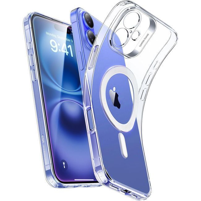 Θήκη ESR Zero HaloLock MagSafe Clear iPhone 16 Plus ΘΗΚΕΣ ESR Θήκη ESR Zero HaloLock MagSafe Clear iPhone 16 Plus