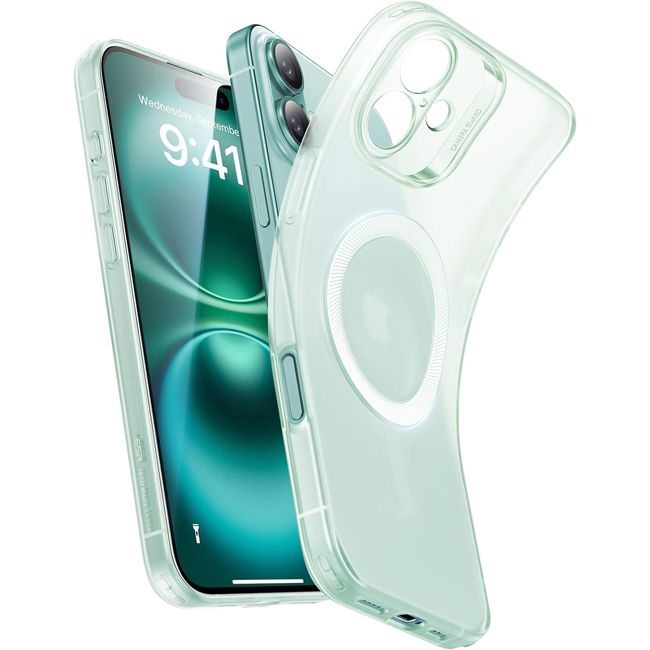 Θήκη ESR Zero HaloLock MagSafe Frosted Green iPhone 16 ΘΗΚΕΣ ESR Θήκη ESR Zero HaloLock MagSafe Frosted Green iPhone 16