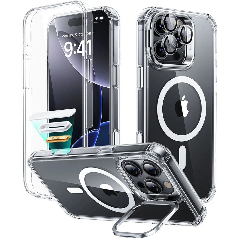 Θήκη ESR Armor Tough (Camera Control Button) HaloLock Magsafe Clear iPhone 16 Pro Max ΘΗΚΕΣ ESR Θήκη ESR Armor Tough (Camera Control Button) HaloLock Magsafe Clear iPhone 16 Pro Max