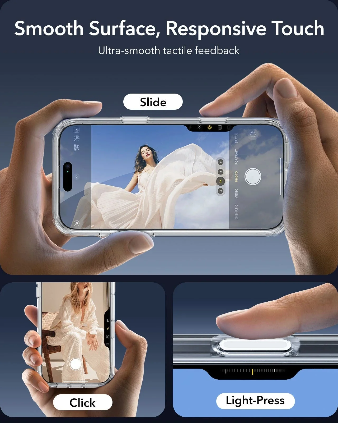 Θήκη ESR Armor Tough (Camera Control Button) HaloLock Magsafe Clear iPhone 16 Pro Max ΘΗΚΕΣ ESR Θήκη ESR Armor Tough (Camera Control Button) HaloLock Magsafe Clear iPhone 16 Pro Max - Image 4