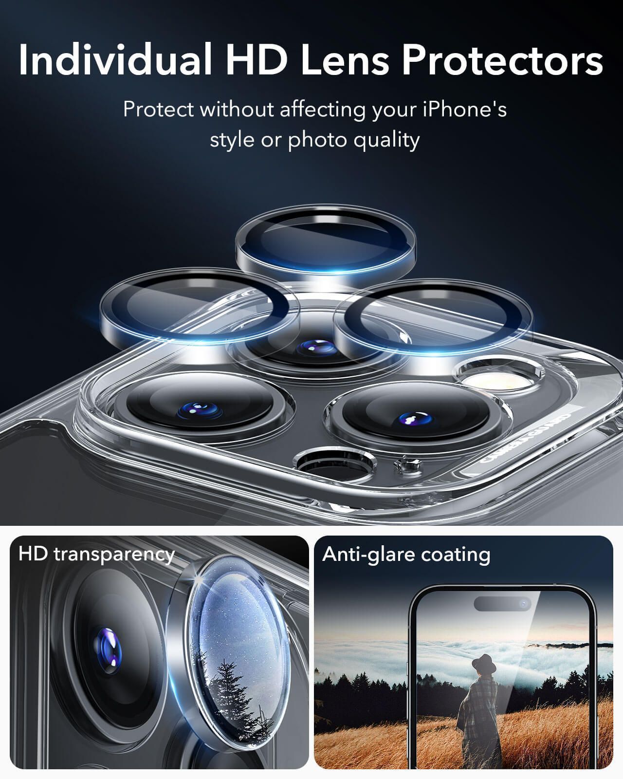 Θήκη ESR Armor Tough HaloLock Magsafe Clear iPhone 16 Pro ΘΗΚΕΣ ESR Θήκη ESR Armor Tough HaloLock Magsafe Clear iPhone 16 Pro - Image 7