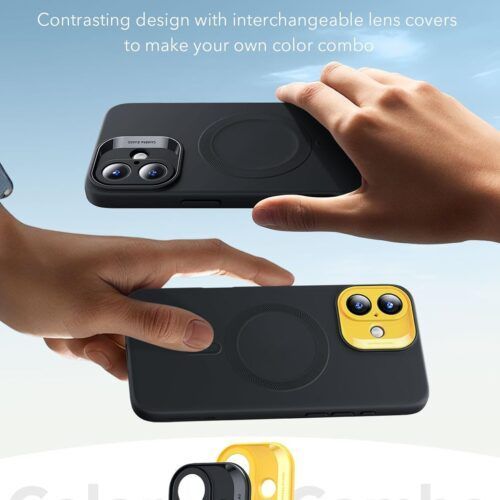 Alternative view of Θήκη ESR Cloud HaloLock MagSafe Black iPhone 16 Plus