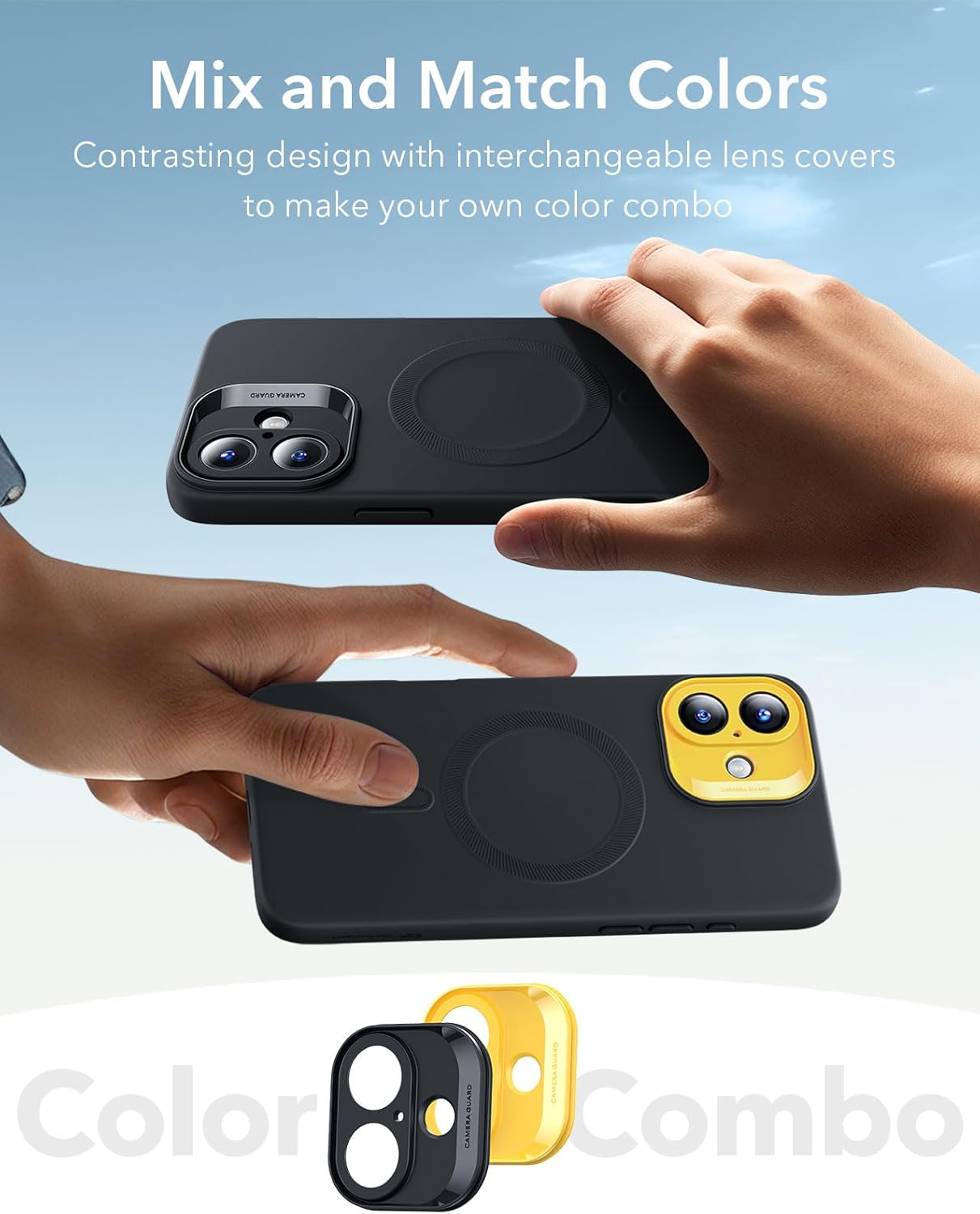 Θήκη ESR Cloud HaloLock MagSafe Black iPhone 16 Plus ΘΗΚΕΣ ESR Θήκη ESR Cloud HaloLock MagSafe Black iPhone 16 Plus - Image 2