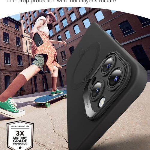 Alternative view of Θήκη ESR Cloud HaloLock MagSafe Black iPhone 16 Pro Max