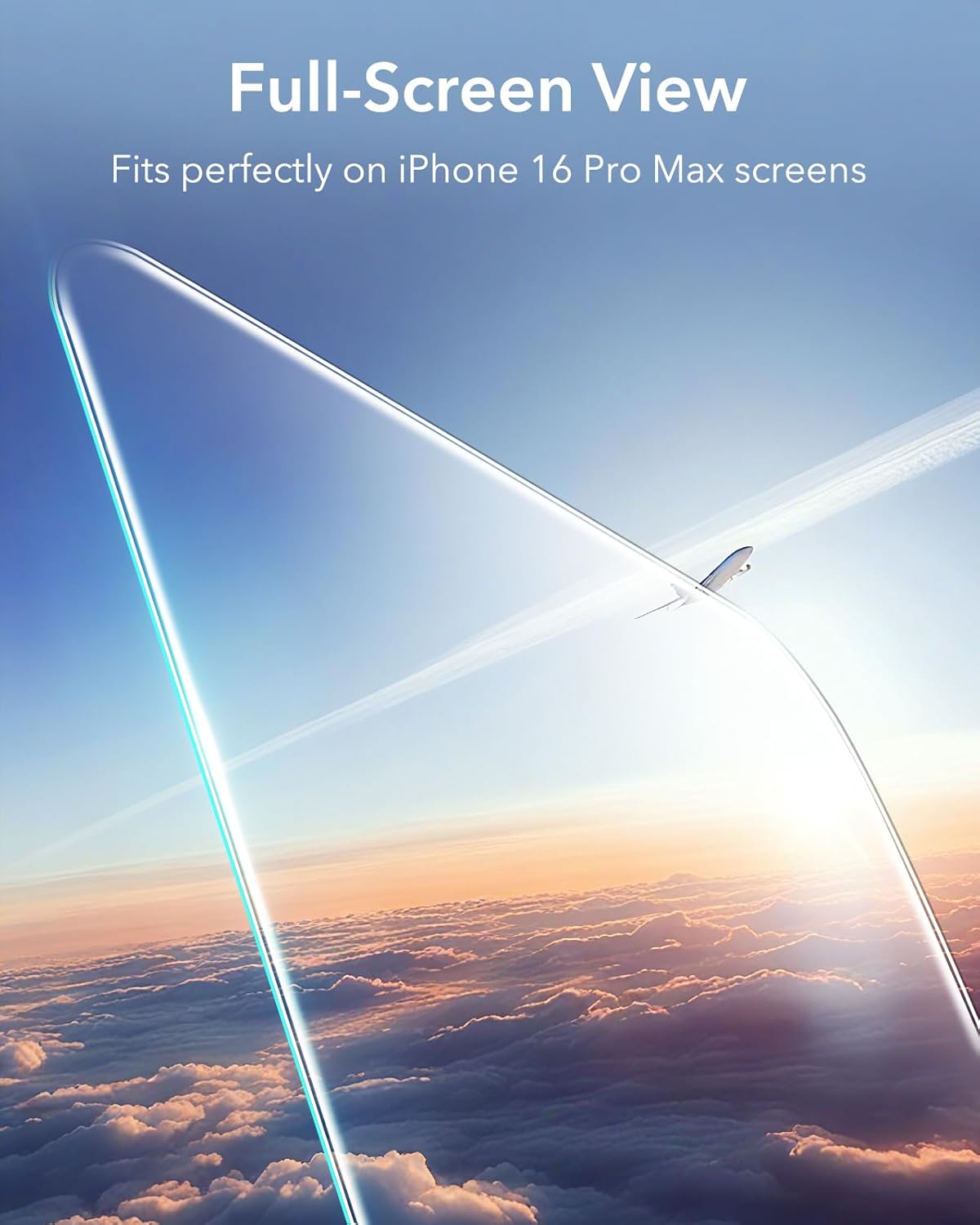 ESR Classic Tempered Glass iPhone 17/16 Pro (3-Pack) ΠΡΟΣΤΑΣΙΑ ΟΘΟΝΗΣ ESR ESR Classic Tempered Glass iPhone 17/16 Pro (3-Pack) - Image 5