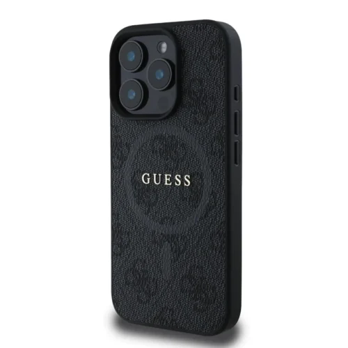 Alternative view of Θήκη Guess 4G Ring Classic Logo Magsafe Black iPhone 16 Pro Max