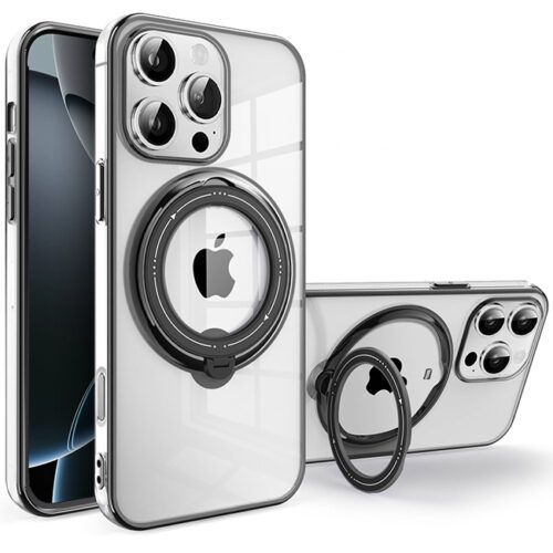 Θήκη Orso Ostand Magsafe Black iPhone 16 Pro
