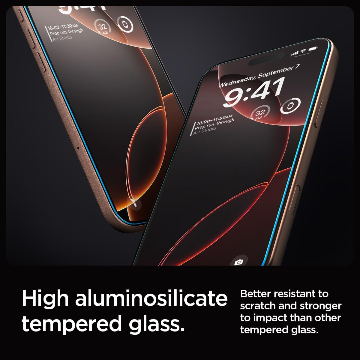 Spigen EZ Fit GLAS.tR Sensor Protected Tempered Glass iPhone 17 Pro Max/16 Pro Max (2-Pack) ΠΡΟΣΤΑΣΙΑ ΟΘΟΝΗΣ Spigen Spigen EZ Fit GLAS.tR Sensor Protected Tempered Glass iPhone 17 Pro Max/16 Pro Max (2-Pack) - Image 4