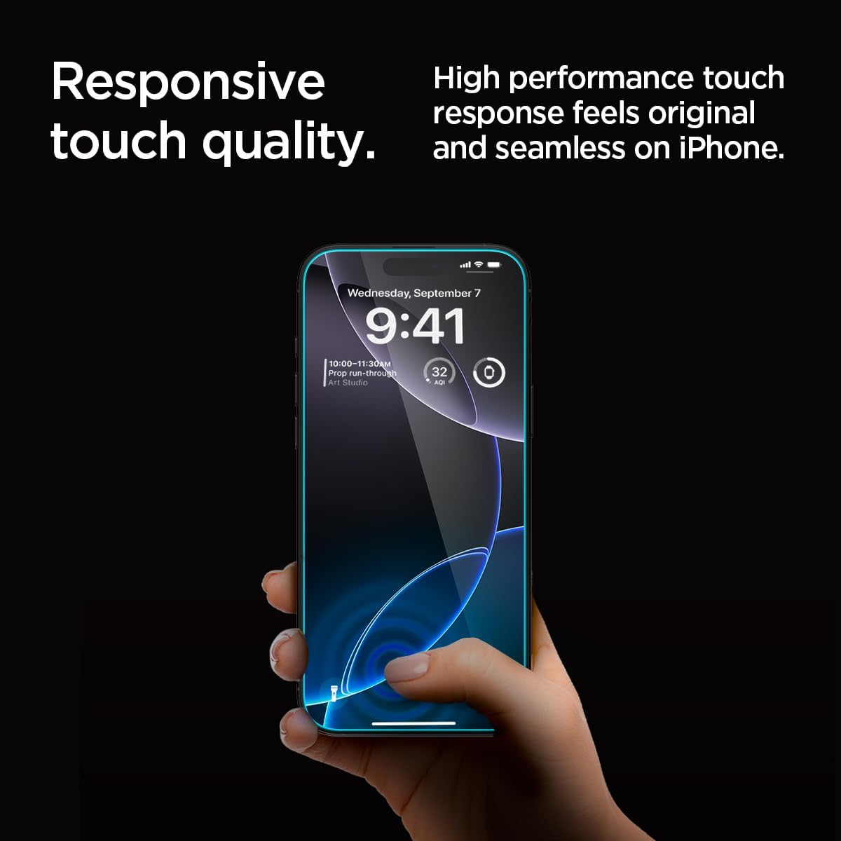 Spigen EZ Fit GLAS.tR Privacy Tempered Glass iPhone 15 Plus/16 Plus (2-Pack) ΠΡΟΣΤΑΣΙΑ ΟΘΟΝΗΣ Spigen Spigen EZ Fit GLAS.tR Privacy Tempered Glass iPhone 15 Plus/16 Plus (2-Pack) - Image 5