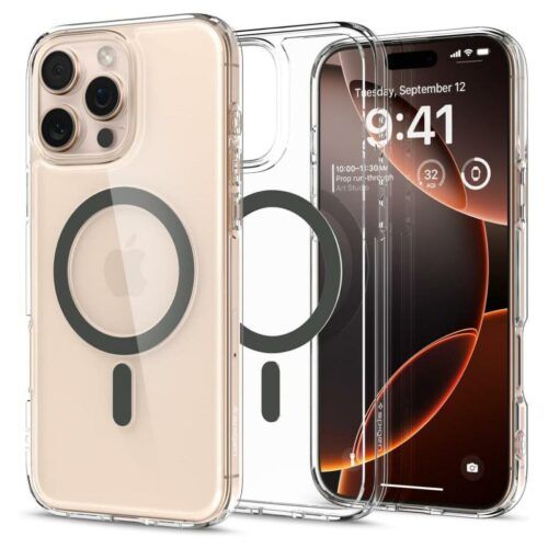 Θήκη Spigen Ultra Hybrid MagSafe Graphite iPhone 16 Pro Max ΘΗΚΕΣ Spigen Θήκη Spigen Ultra Hybrid MagSafe Graphite iPhone 16 Pro Max