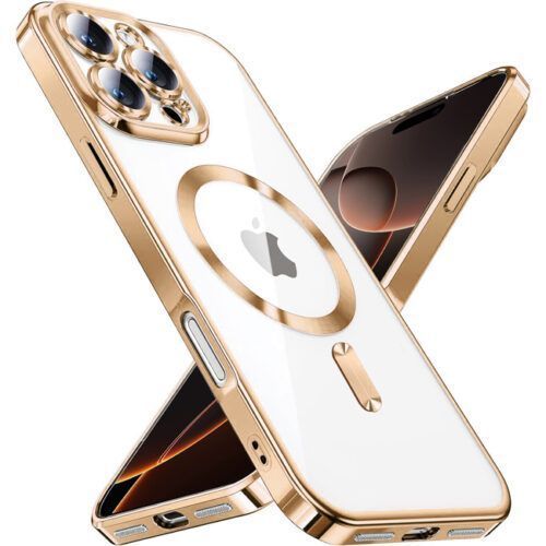 Θήκη Orso Magsafe Camera Protection Bare Look Gold iPhone 16 Pro