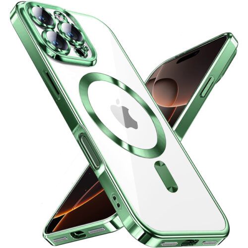 Θήκη Orso Magsafe Camera Protection Bare Look Green iPhone 16 Pro