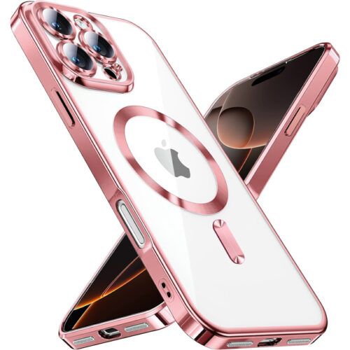 Θήκη Orso Magsafe Camera Protection Bare Look Rose Gold iPhone 16 Pro
