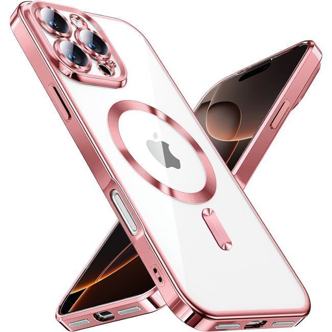 Θήκη Orso Magsafe Camera Protection Bare Look Rose Gold iPhone 16 Pro ΘΗΚΕΣ Orso Θήκη Orso Magsafe Camera Protection Bare Look Rose Gold iPhone 16 Pro