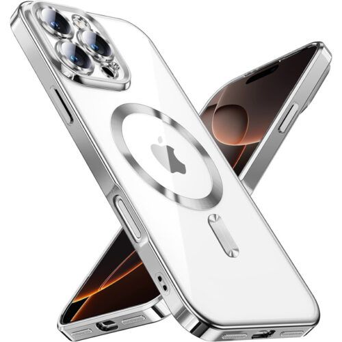 Θήκη Orso Magsafe Camera Protection Bare Look Silver iPhone 16 Pro