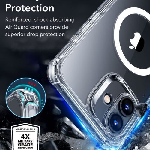 Alternative view of Θήκη ESR Armor Tough HaloLock Magsafe Clear iPhone 16