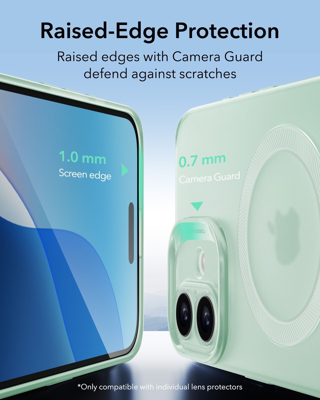 Θήκη ESR Zero HaloLock MagSafe Frosted Green iPhone 16 ΘΗΚΕΣ ESR Θήκη ESR Zero HaloLock MagSafe Frosted Green iPhone 16 - Image 4