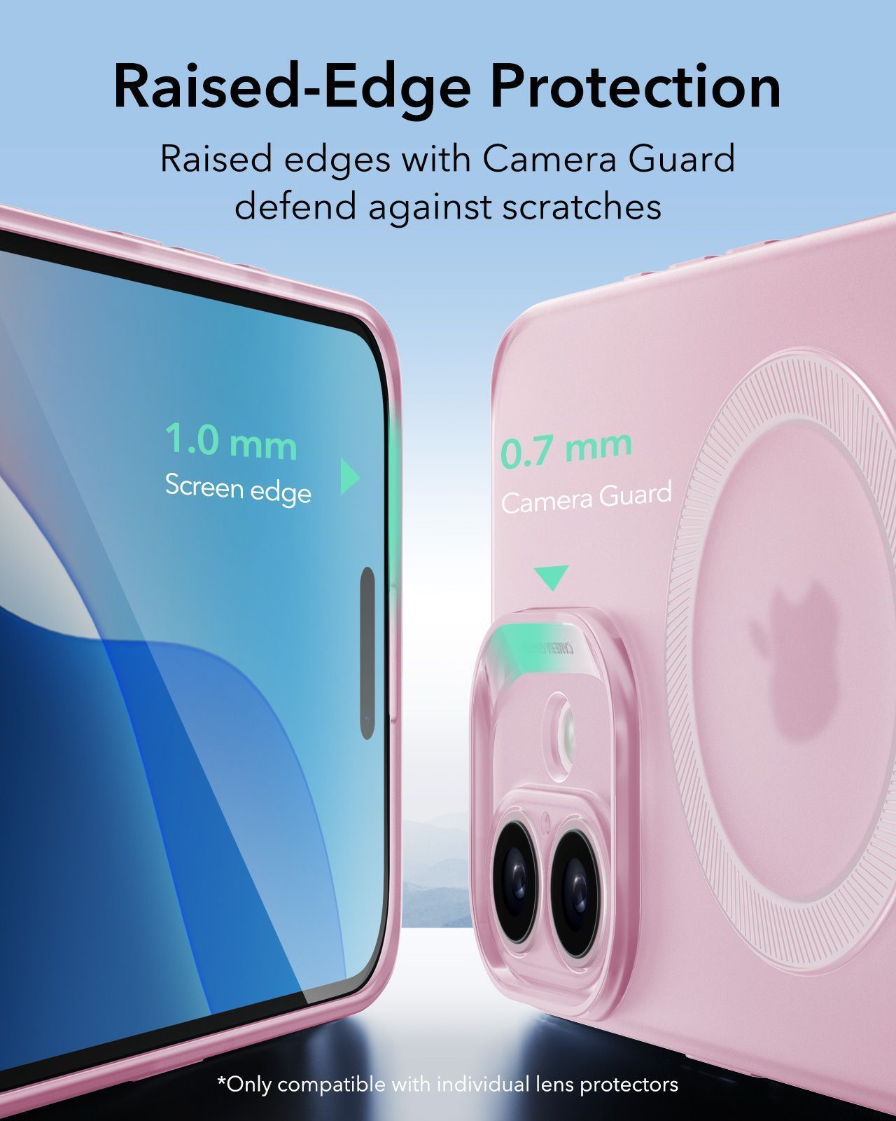 Θήκη ESR Zero HaloLock MagSafe Frosted Pink iPhone 16 ΘΗΚΕΣ ESR Θήκη ESR Zero HaloLock MagSafe Frosted Pink iPhone 16 - Image 3