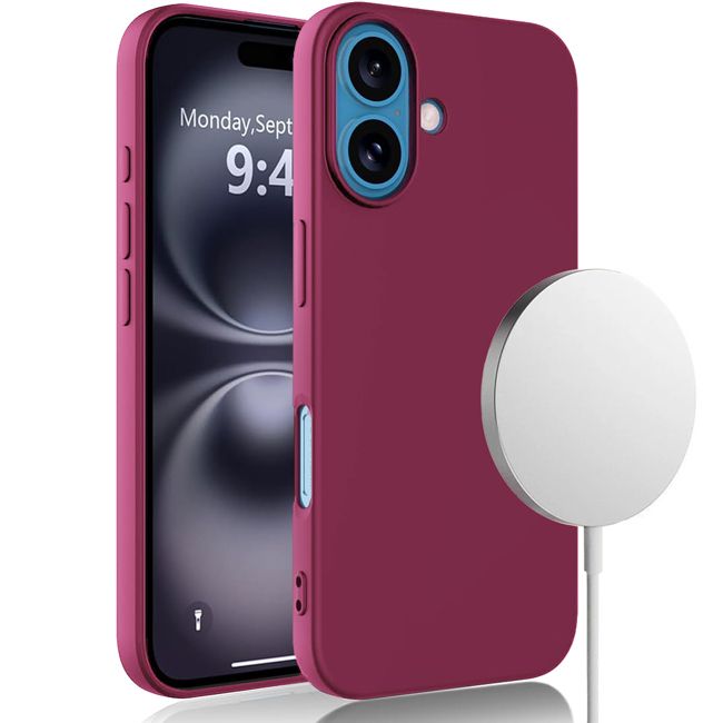 Θήκη Orso Cloud Magsafe Wine iPhone 16 ΘΗΚΕΣ Orso Θήκη Orso Cloud Magsafe Wine iPhone 16