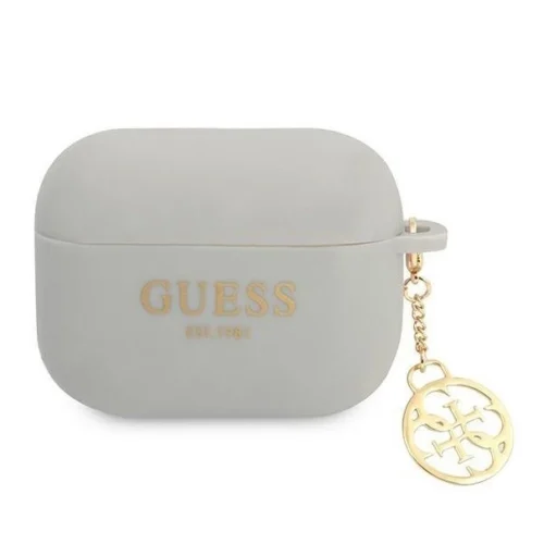 Θήκη Guess Charms Collection Grey AirPods Pro 1/2 APPLE AIRPODS Guess Θήκη Guess Charms Collection Grey AirPods Pro 1/2