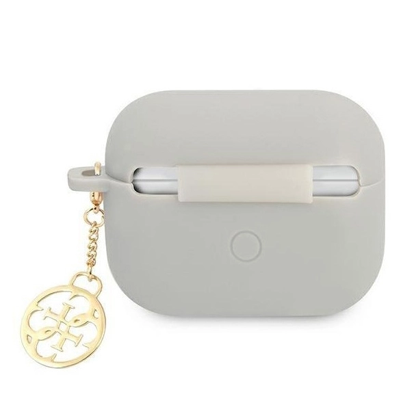 Θήκη Guess Charms Collection Grey AirPods Pro 1/2 APPLE AIRPODS Guess Θήκη Guess Charms Collection Grey AirPods Pro 1/2 - Image 3