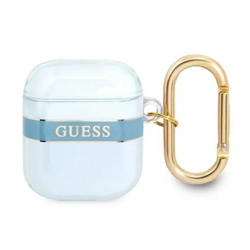 Θήκη Guess Strap Collection Blue AirPods 1/2