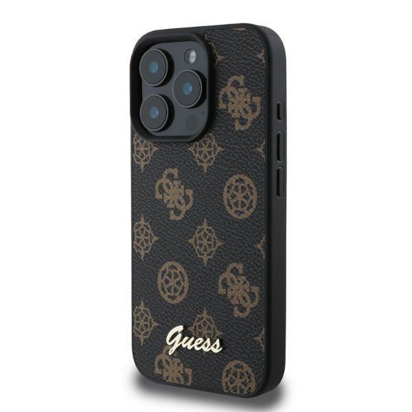 Θήκη Guess Peony Script Magsafe Black iPhone 16 Pro ΘΗΚΕΣ Guess Θήκη Guess Peony Script Magsafe Black iPhone 16 Pro - Image 3