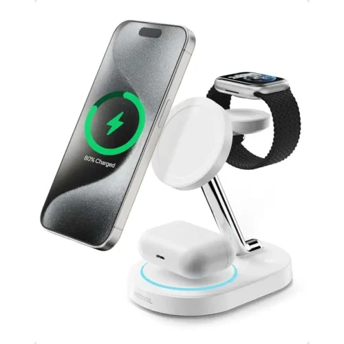 Siipro MagSafe Charging Station 3in1 White (SW-40W)