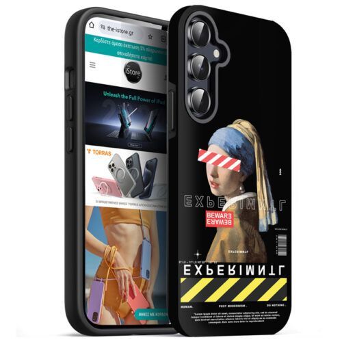 Θήκη Orso Hybrid Print Girl Art Samsung Galaxy A55 5G ΘΗΚΕΣ Orso Θήκη Orso Hybrid Print Girl Art Samsung Galaxy A55 5G