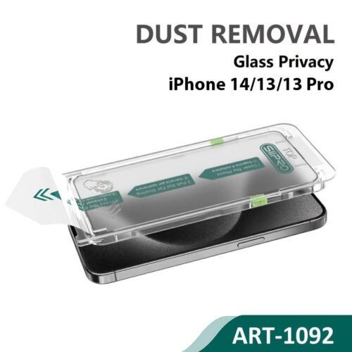 Siipro Easy Install Privacy Tempered Glass iPhone 14/13/13 Pro ΠΡΟΣΤΑΣΙΑ ΟΘΟΝΗΣ SIIPRO Siipro Easy Install Privacy Tempered Glass iPhone 14/13/13 Pro