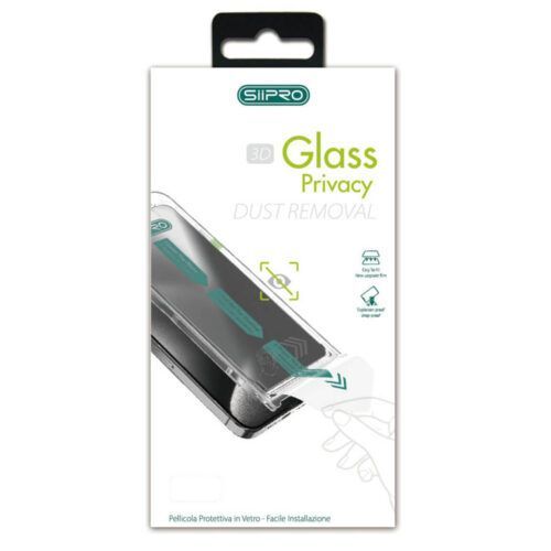 Alternative view of Siipro Easy Install Privacy Tempered Glass iPhone 13 Pro Max/14 Plus