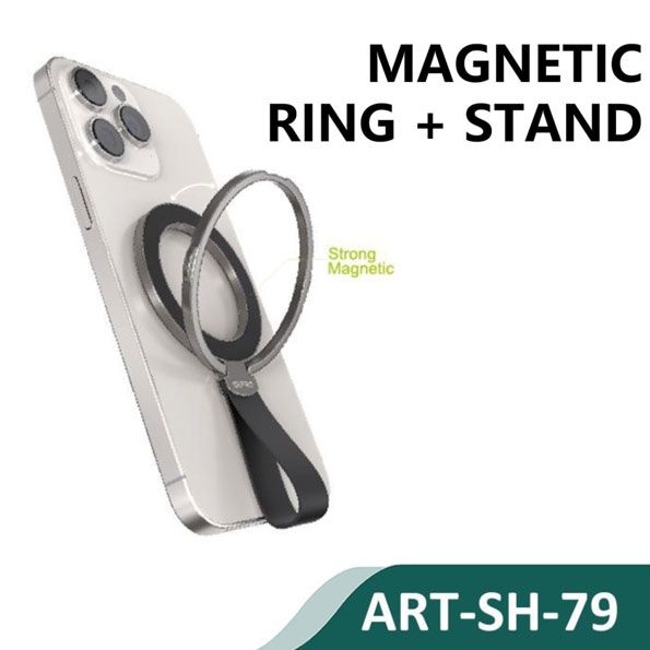 Siipro MagSafe Holder Ring Stand Dark Grey (SH-79) MAGSAFE GADGETS SIIPRO Siipro MagSafe Holder Ring Stand Dark Grey (SH-79)