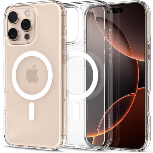 Θήκη Spigen Ultra Hybrid MagSafe Frosted Clear iPhone 16 Pro Max ΘΗΚΕΣ Spigen Θήκη Spigen Ultra Hybrid MagSafe Frosted Clear iPhone 16 Pro Max