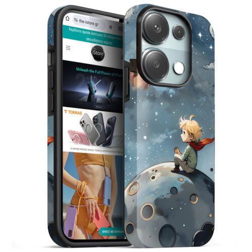 Θήκη Orso Hybrid Print Little Prince Xiaomi Redmi Note 13 Pro 4G ΘΗΚΕΣ Orso Θήκη Orso Hybrid Print Little Prince Xiaomi Redmi Note 13 Pro 4G