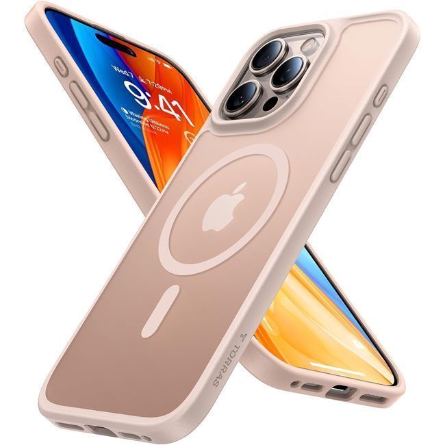Θήκη Torras Guardian MagSafe Desert Gold iPhone 16 Pro ΘΗΚΕΣ TORRAS Θήκη Torras Guardian MagSafe Desert Gold iPhone 16 Pro