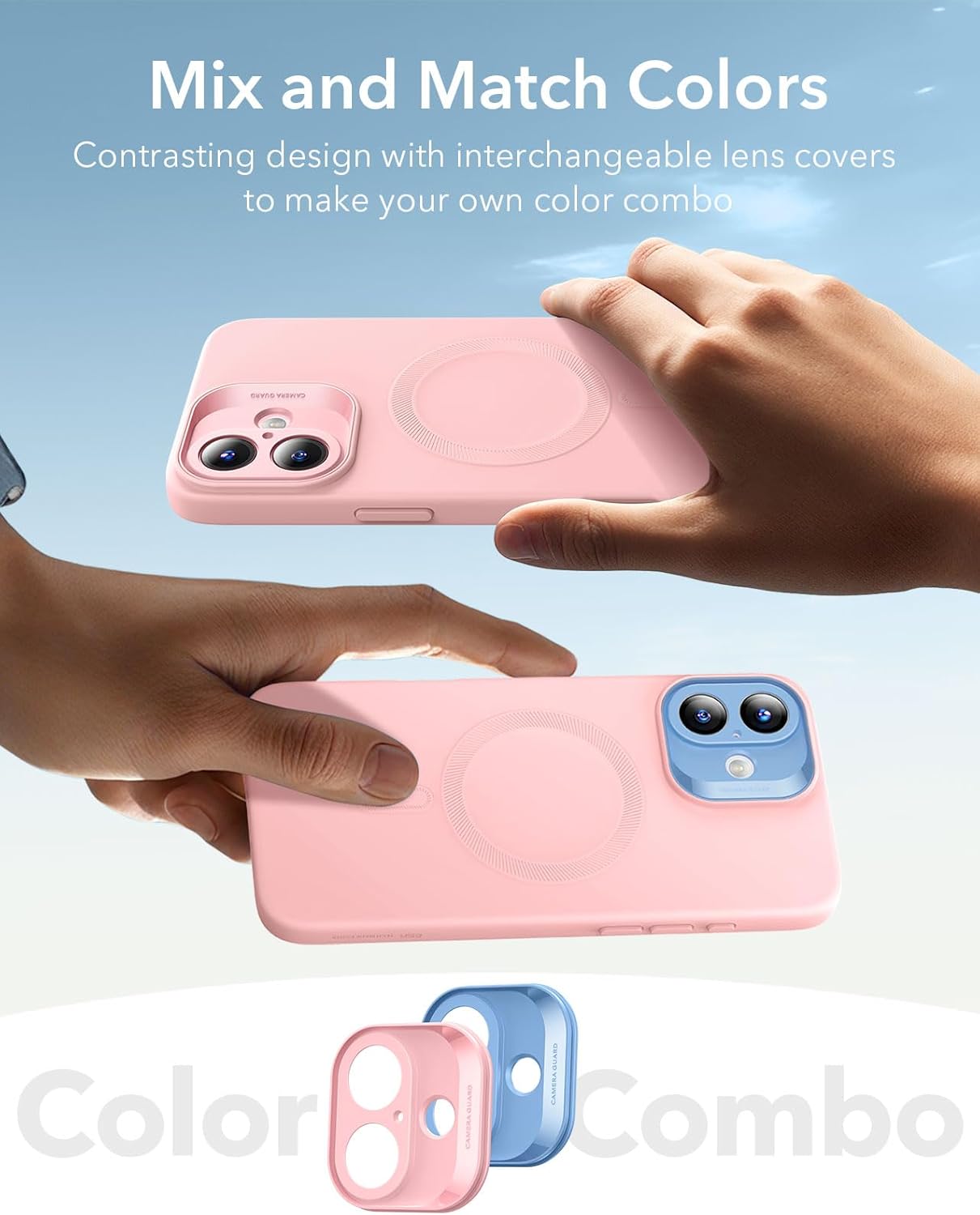 Θήκη ESR Cloud HaloLock MagSafe Pink iPhone 16 ΘΗΚΕΣ ESR Θήκη ESR Cloud HaloLock MagSafe Pink iPhone 16 - Image 6