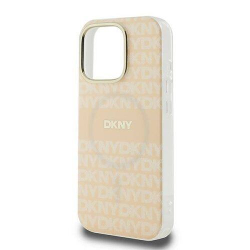 Alternative view of Θήκη DKNY Repeat Texture Silicone MagSafe Pink iPhone 16 Pro Max