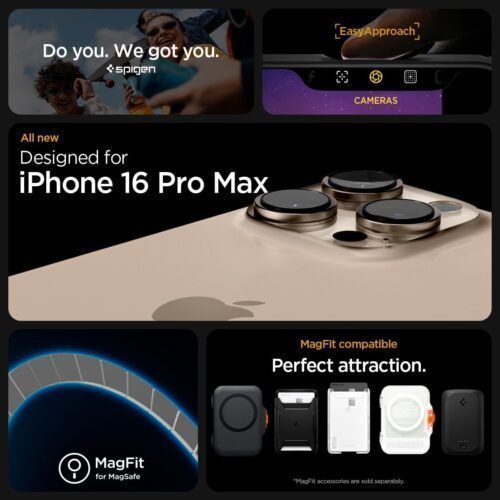 Alternative view of Θήκη Spigen Ultra Hybrid MagSafe Rose Titanium iPhone 16 Pro Max