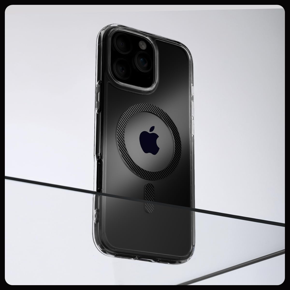 Θήκη Spigen Ultra Hybrid MagSafe Carbon Fiber iPhone 16 Pro Max ΘΗΚΕΣ Spigen Θήκη Spigen Ultra Hybrid MagSafe Carbon Fiber iPhone 16 Pro Max - Image 2